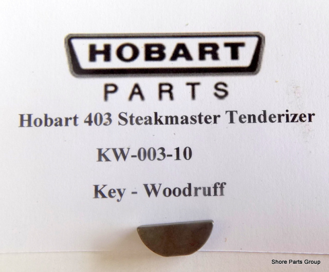 Hobart-403-Steakmaster-KW-003-10-Woodruff-Key