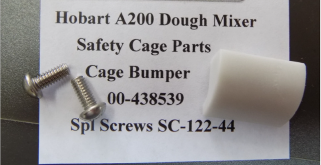 Hobart A200 Mixer Safety Cage Parts 00-438539 Cage Bumper