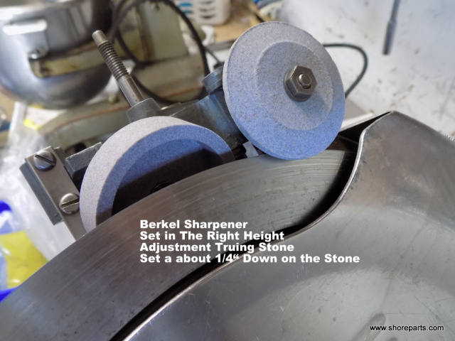 Berkel Berkel Sharpening Stone Set Fits 807/817/808/818/909/919/834/2340/2350 Italian 