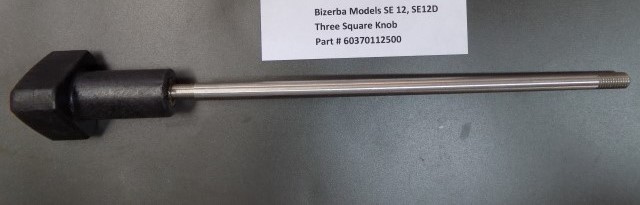 Bizerba Three Square Knob For Models SE12, SE12D Part 60800204600