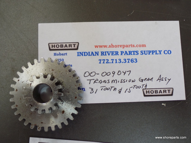 Hobart N50 Mixer 00-009047 Transmission Gear Assy. (15T & 31T) Used