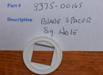 BERKEL 703-704-705 SQUARE HOLE SPACERS 3375-00165 SOLD IN LOTS OF FIVE