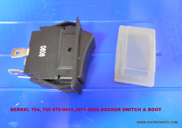  BERKEL 675-0015 3675-0050 704,705 TENDERIZER ON/OFF ROCKER SWITCH & WATERPROOF SWITCH BOOT