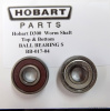 Hobart D300 Worm Wheel Shaft Top & Bottom Bearings Part # BB-17-14 